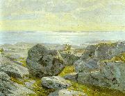 Victor Westerholm Coast view from Alandia oil on canvas